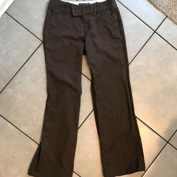 Banana Republic Jackson Fit Brown Pants Women's Size 2 # 2 - Picture 4 of 5